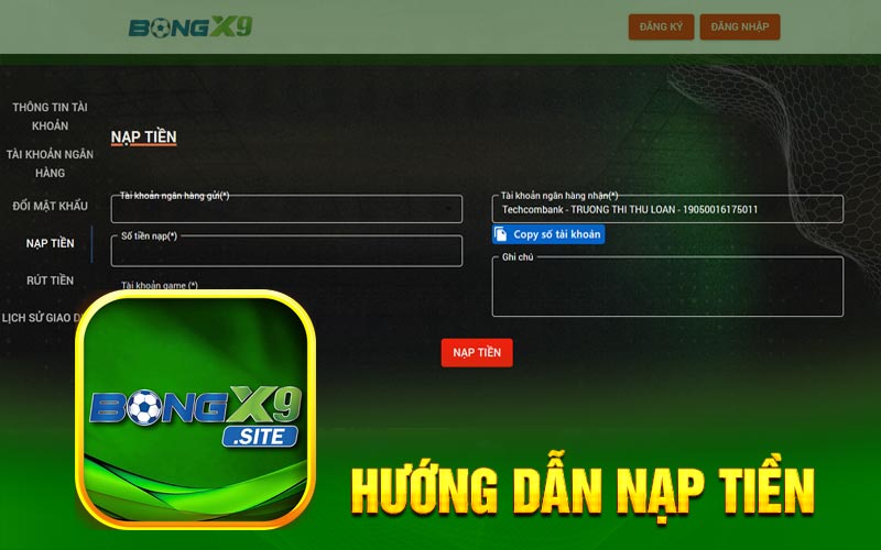 Hướng Dẫn Nạp Tiền